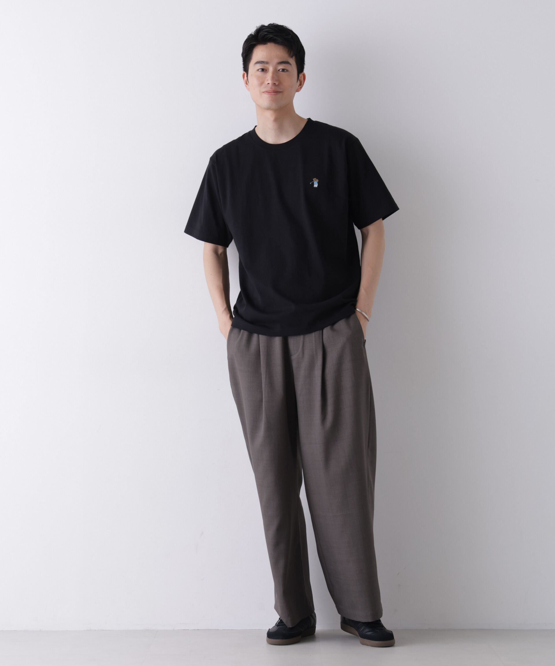 NANO universe「ナノベアCOOL Tシャツ 半袖3 ゴルフ」|Tシャツ・カットソー|