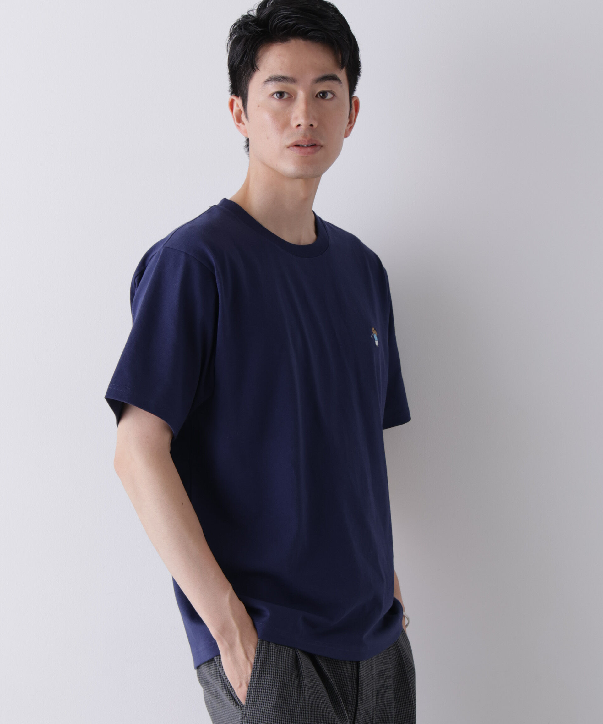 NANO universe「ナノベアCOOL Tシャツ 半袖3 ゴルフ」|Tシャツ・カットソー|