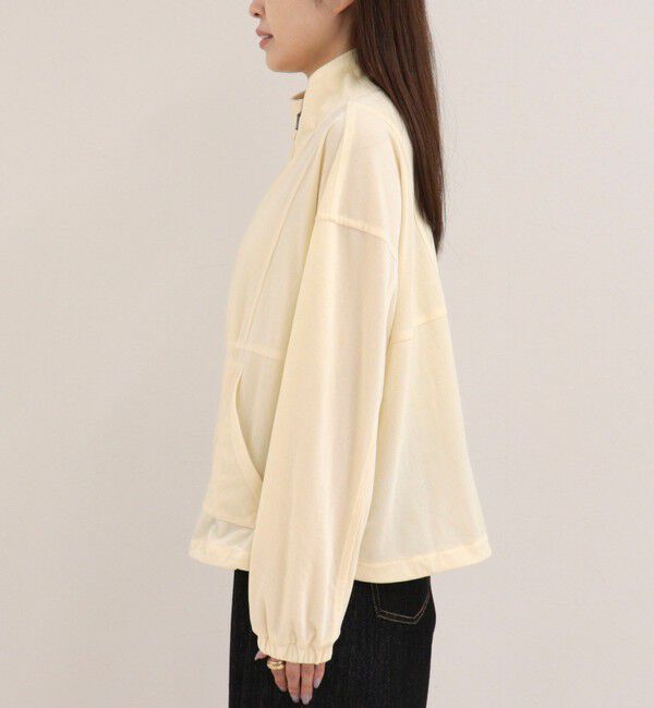 fredy emue「ベロアフルジップブルゾン」|ブルゾン・スタジャン|