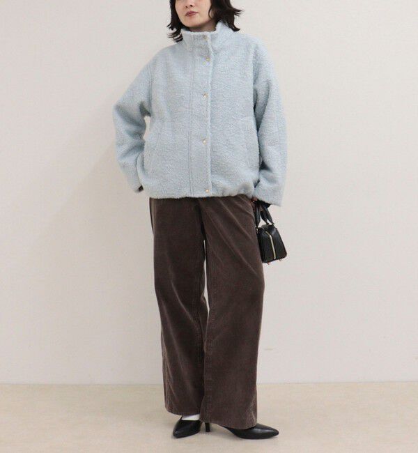 fredy emue「ループシャギースタンドショートコート」|その他|