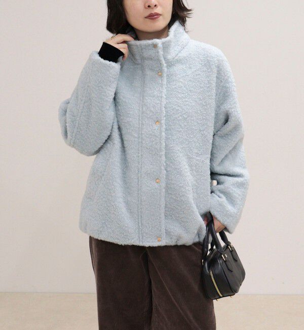 fredy emue「ループシャギースタンドショートコート」|その他|