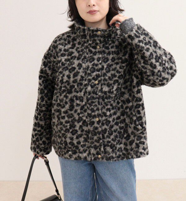 fredy emue「ループシャギースタンドショートコート」|その他|