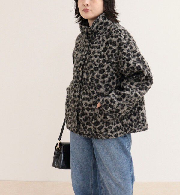 fredy emue「ループシャギースタンドショートコート」|その他|