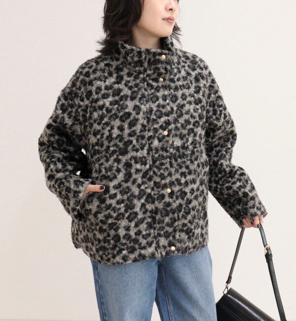 fredy emue「ループシャギースタンドショートコート」|その他|