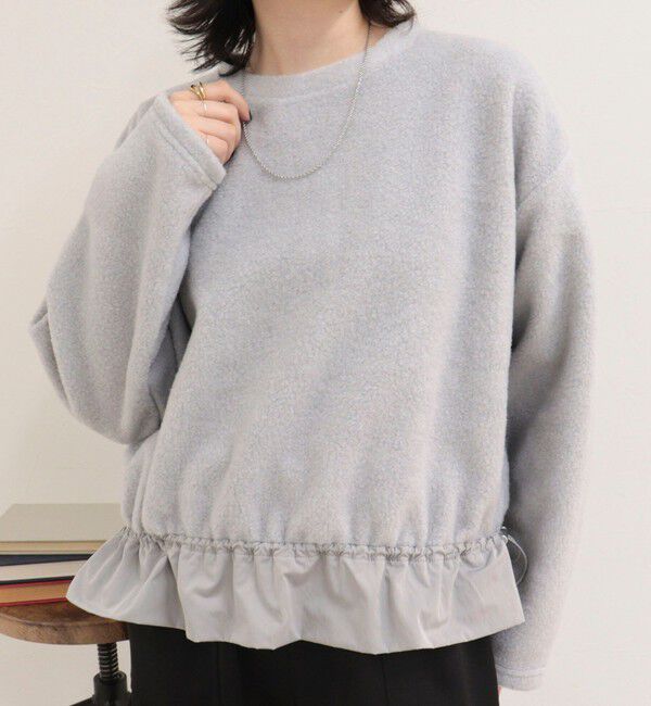 fredy emue「ブークレ裾ドロストプルオーバー」|Tシャツ・カットソー|