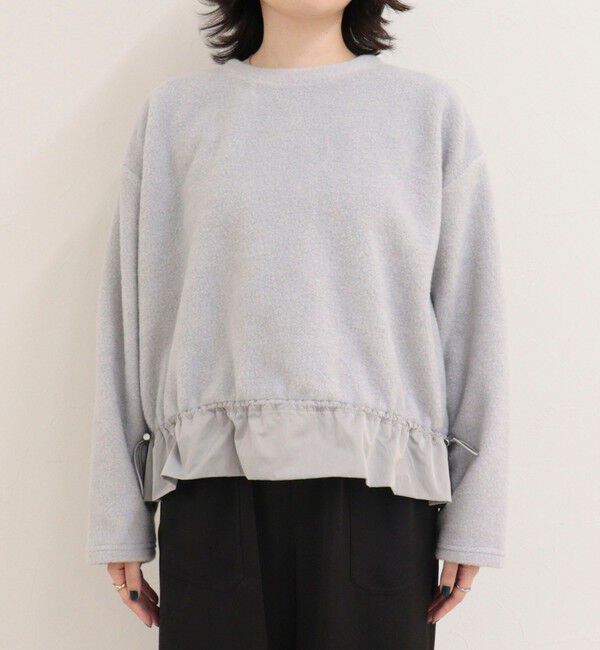 fredy emue「ブークレ裾ドロストプルオーバー」|Tシャツ・カットソー|