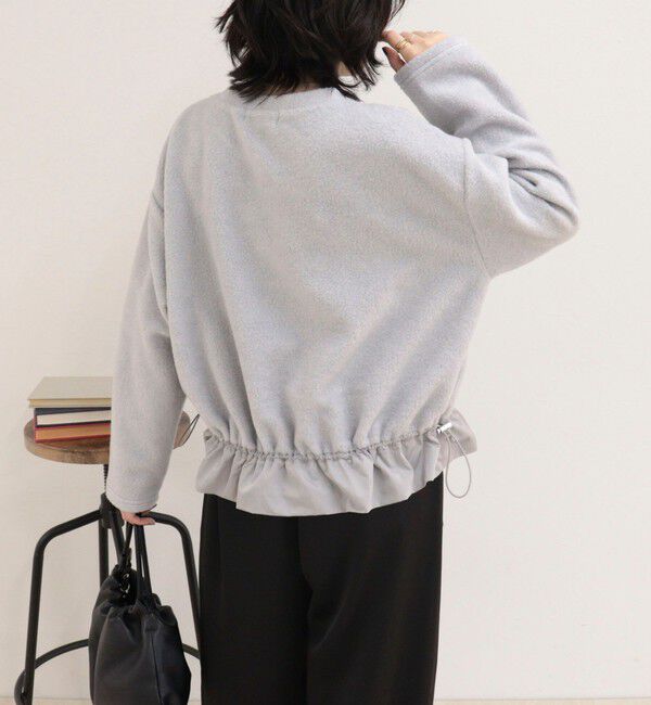 fredy emue「ブークレ裾ドロストプルオーバー」|Tシャツ・カットソー|