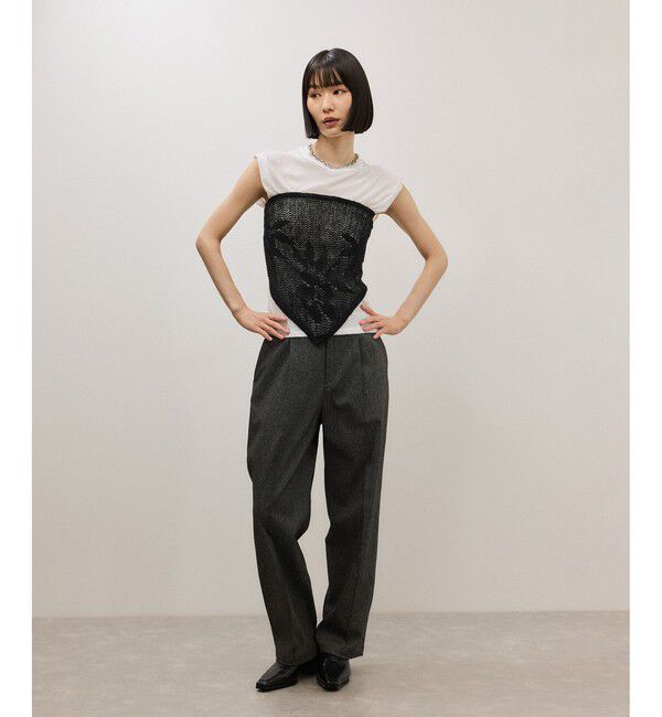 ADAM ET ROPE'「ULTIMAノースリーブTee」|Tシャツ・カットソー|