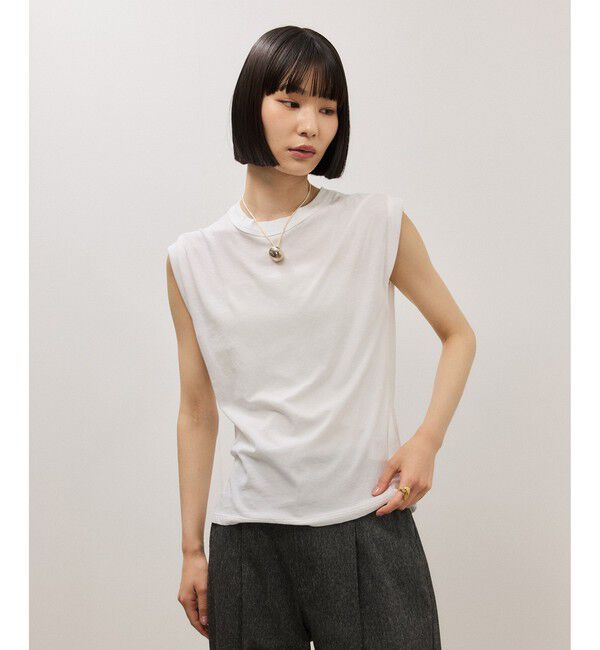 ADAM ET ROPE'「ULTIMAノースリーブTee」|Tシャツ・カットソー|