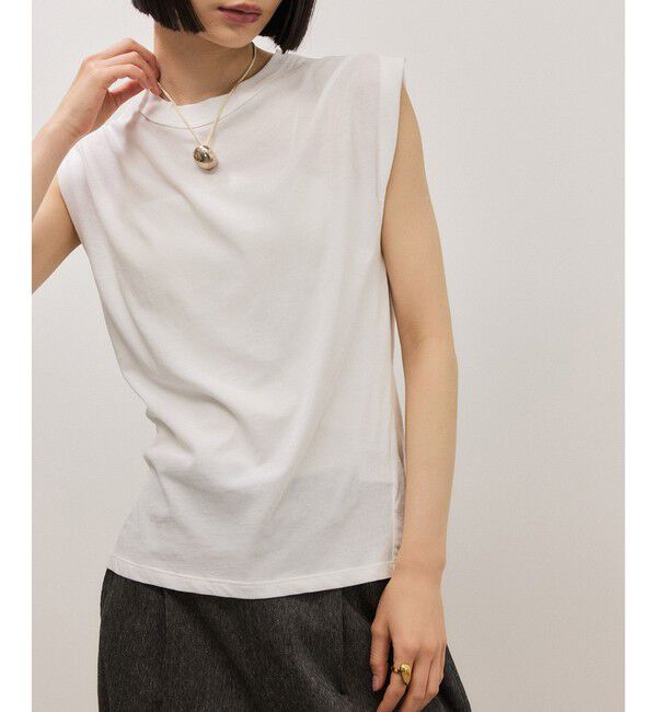 ADAM ET ROPE'「ULTIMAノースリーブTee」|Tシャツ・カットソー|