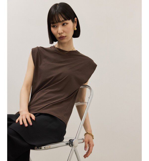 ADAM ET ROPE'「ULTIMAノースリーブTee」|Tシャツ・カットソー|