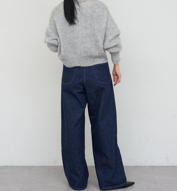  「《キッドモヘア》ラメニットカーディガン」|カーディガン|