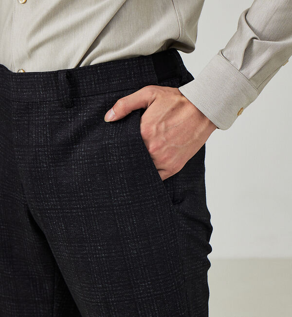 ABAHOUSE「【セットアップ対応/FLEX PANTS】プリント ポンチ スラックス」|その他|