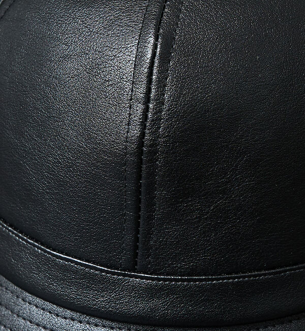 ABAHOUSE「【RUBEN/ルーベン】FAKE LEATHER METRO HAT/フェイクレ」|その他|