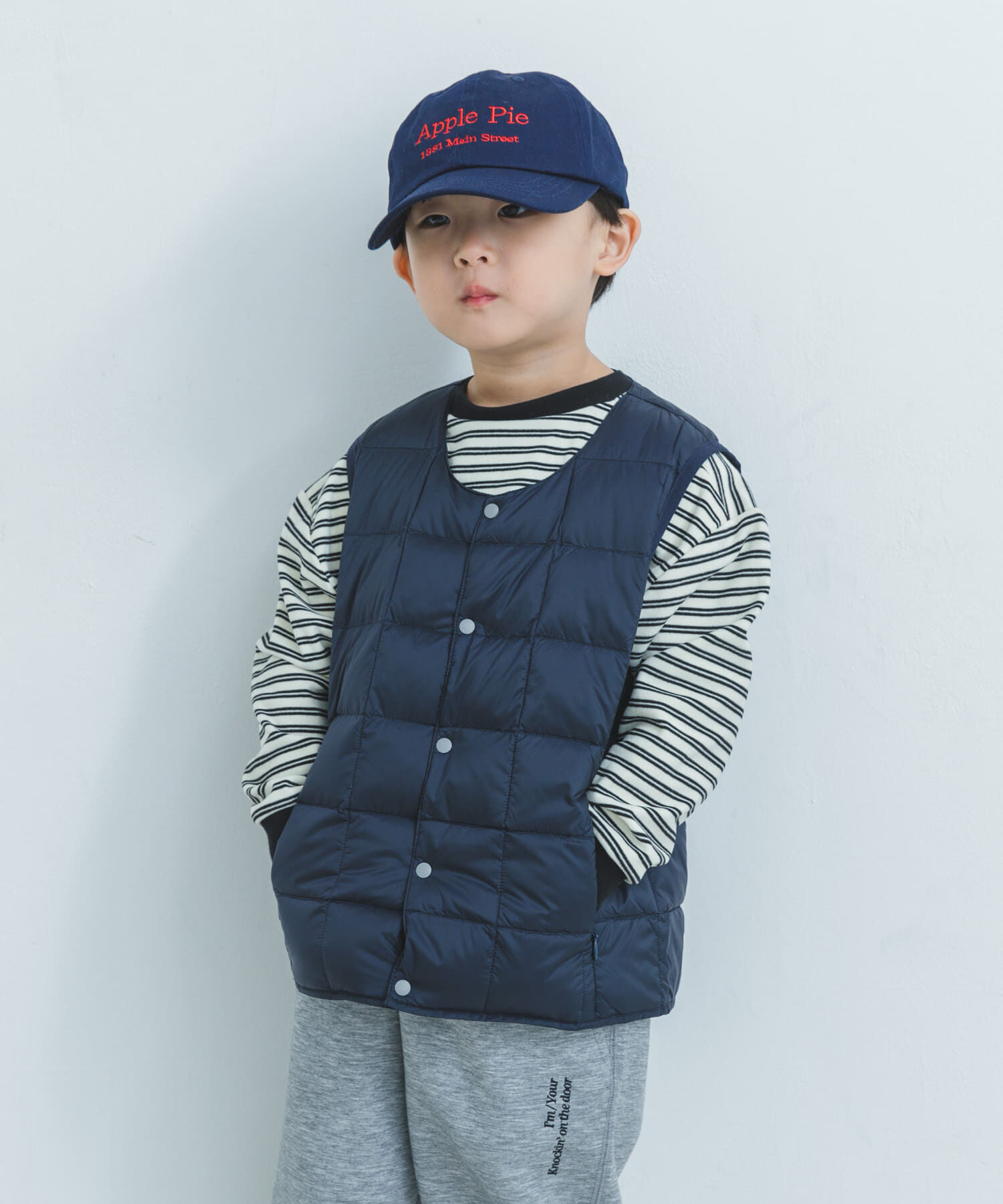 URBAN RESEARCH DOORS「TAION　CREWNECK BUTTON DOWN VEST(KIDS)」|その他|