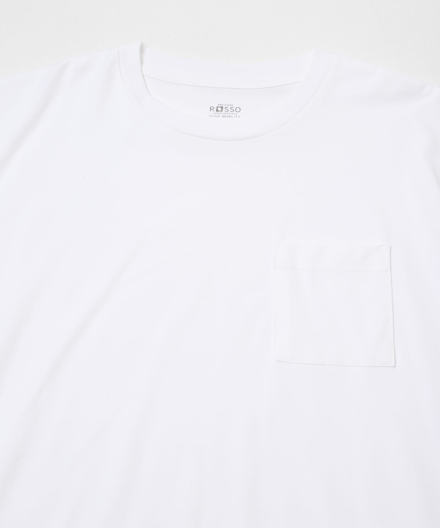 URBAN RESEARCH ROSSO「『接触冷感/吸水速乾/UVｶｯﾄ』ﾊｲｸｵﾘﾃｨﾘﾗｯｸｽﾌｨｯﾄTｼｬ  」|Tシャツ・カットソー|