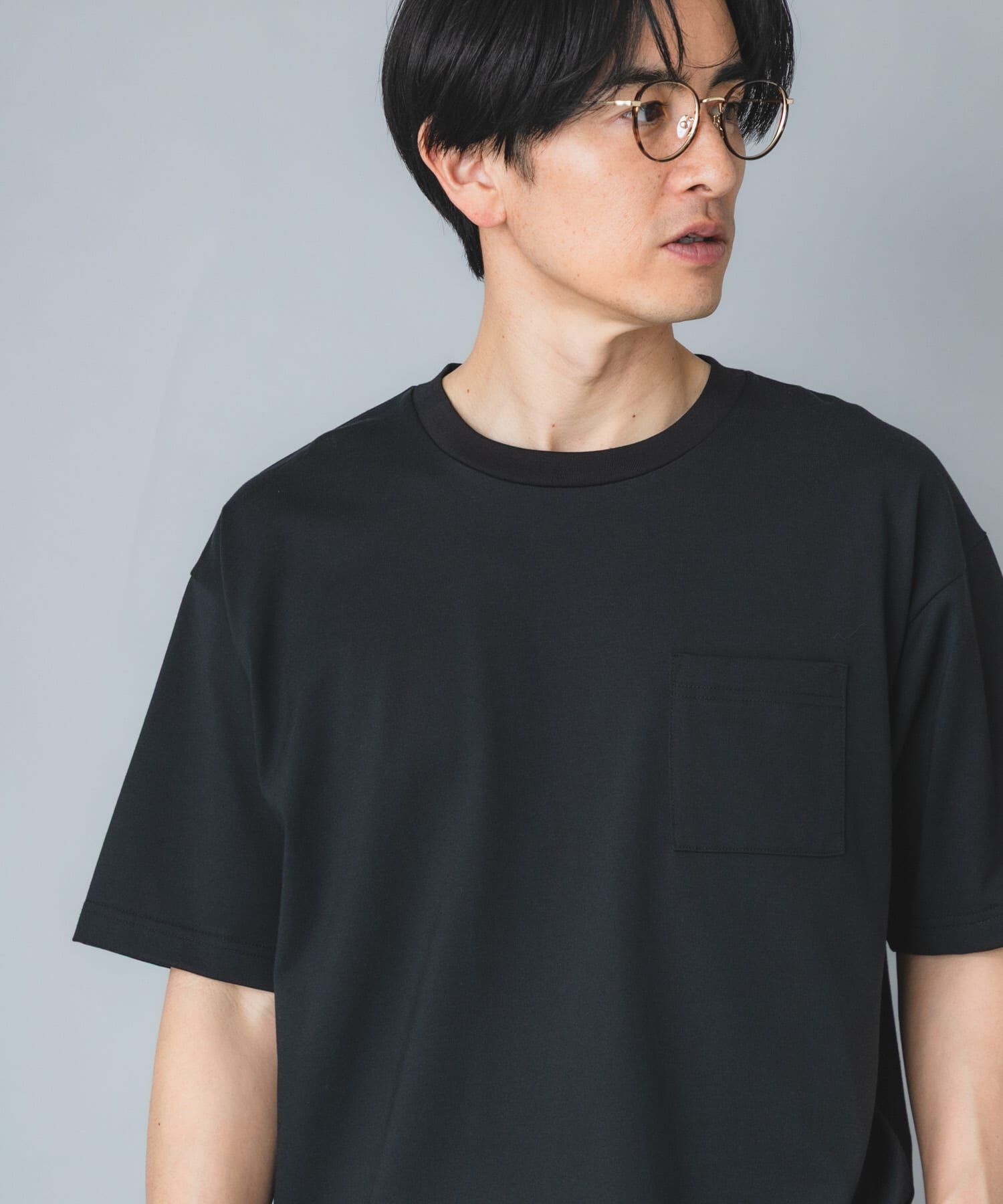 URBAN RESEARCH ROSSO「『接触冷感/吸水速乾/UVｶｯﾄ』ﾊｲｸｵﾘﾃｨﾘﾗｯｸｽﾌｨｯﾄTｼｬ  」|Tシャツ・カットソー|