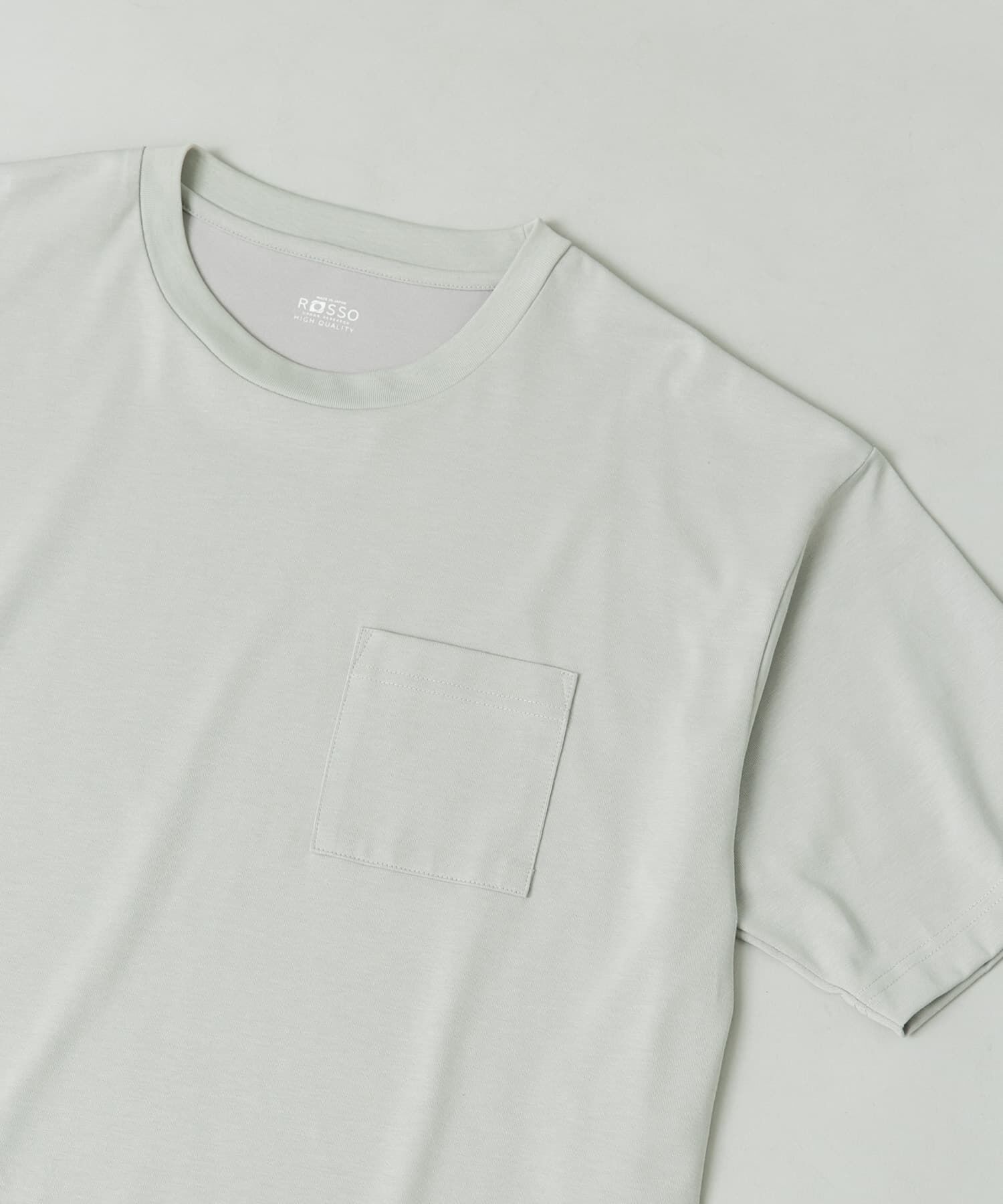 URBAN RESEARCH ROSSO「『接触冷感/吸水速乾/UVｶｯﾄ』ﾊｲｸｵﾘﾃｨﾘﾗｯｸｽﾌｨｯﾄTｼｬ  」|Tシャツ・カットソー|