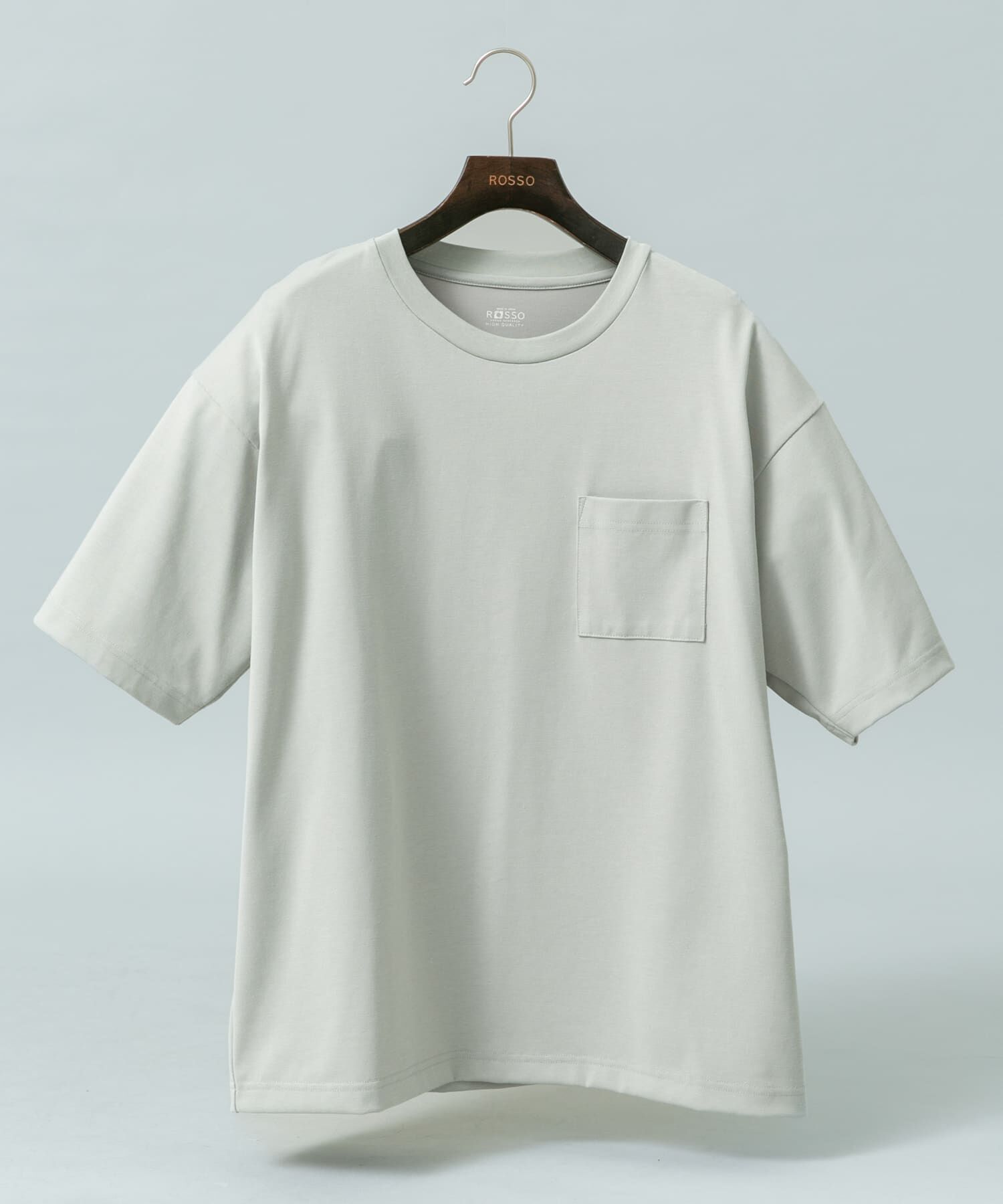 URBAN RESEARCH ROSSO「『接触冷感/吸水速乾/UVｶｯﾄ』ﾊｲｸｵﾘﾃｨﾘﾗｯｸｽﾌｨｯﾄTｼｬ  」|Tシャツ・カットソー|