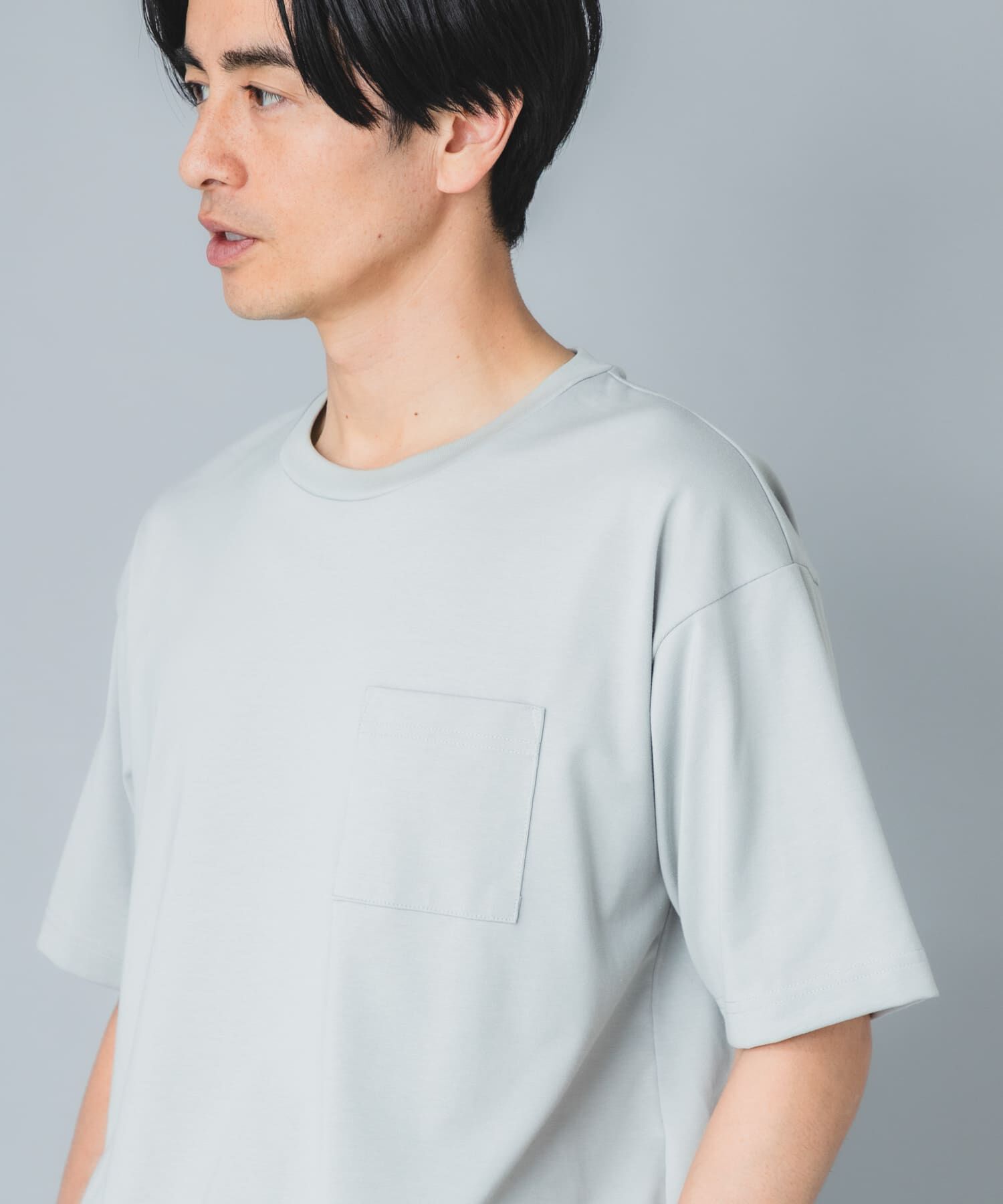 URBAN RESEARCH ROSSO「『接触冷感/吸水速乾/UVｶｯﾄ』ﾊｲｸｵﾘﾃｨﾘﾗｯｸｽﾌｨｯﾄTｼｬ  」|Tシャツ・カットソー|