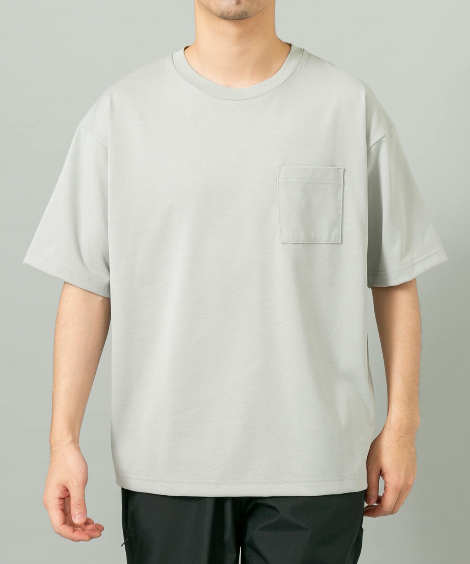 URBAN RESEARCH ROSSO「『接触冷感/吸水速乾/UVｶｯﾄ』ﾊｲｸｵﾘﾃｨﾘﾗｯｸｽﾌｨｯﾄTｼｬ  」|Tシャツ・カットソー|