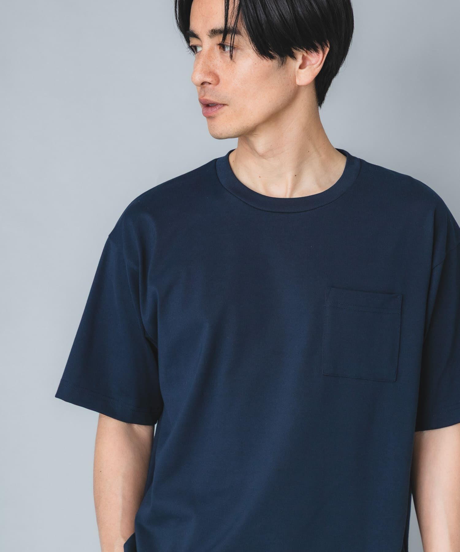URBAN RESEARCH ROSSO「『接触冷感/吸水速乾/UVｶｯﾄ』ﾊｲｸｵﾘﾃｨﾘﾗｯｸｽﾌｨｯﾄTｼｬ  」|Tシャツ・カットソー|