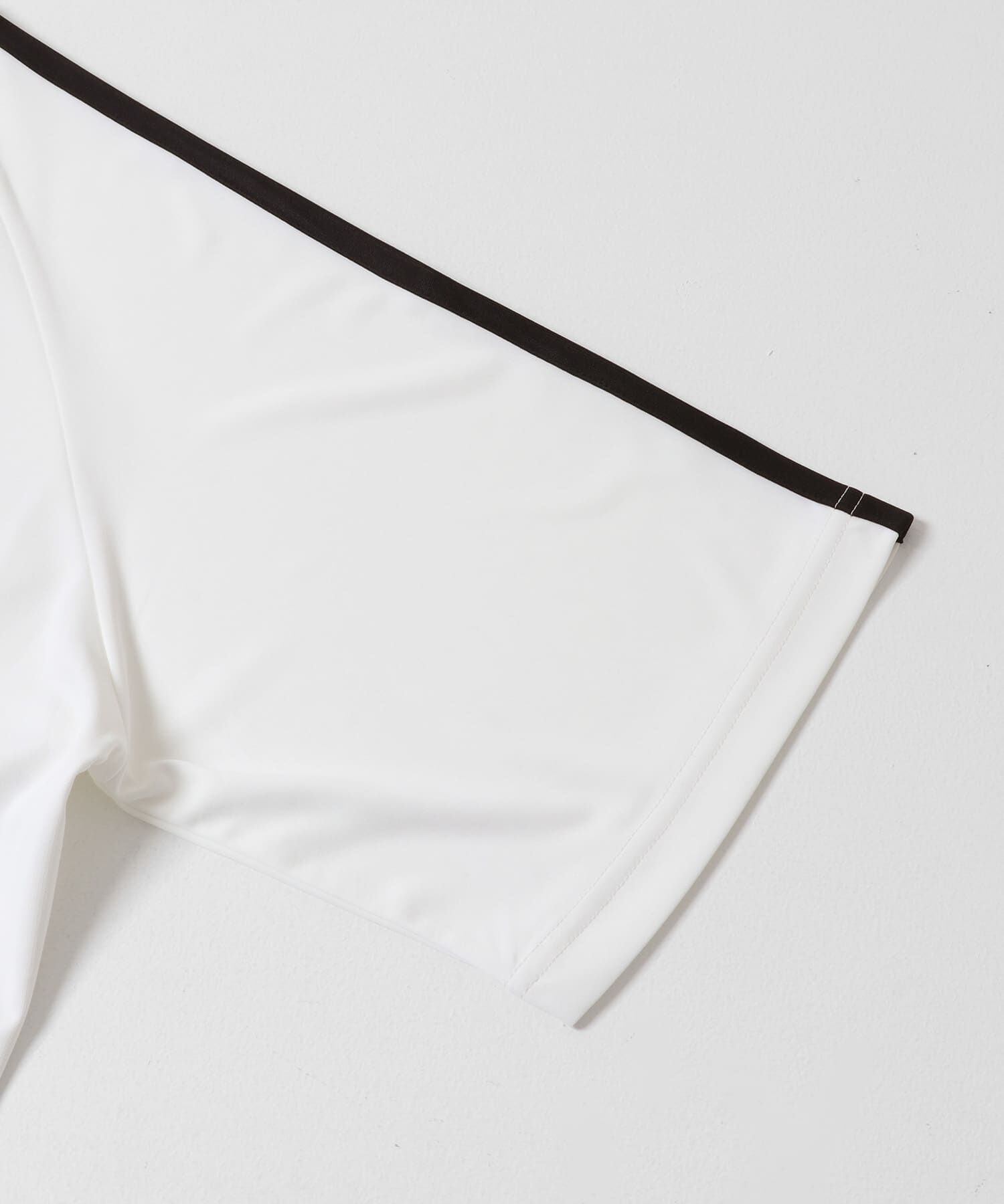 Sonny Label 「OOPS　吸水速乾ラインモックネックTシャツ」|Tシャツ・カットソー|