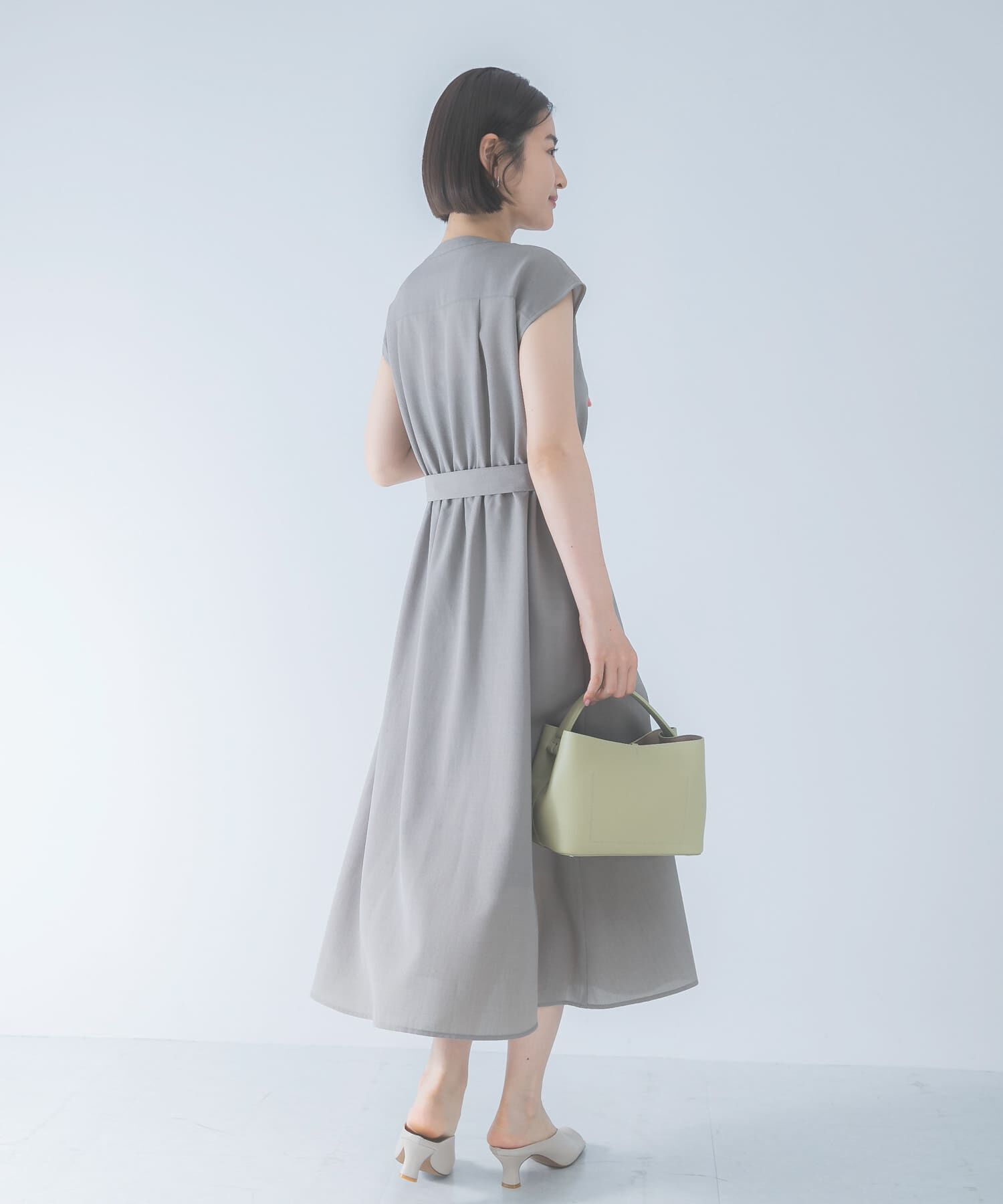 URBAN RESEARCH ROSSO「『UR TECH DRYLUXE』ポケットデザインワンピース」|ワンピース|