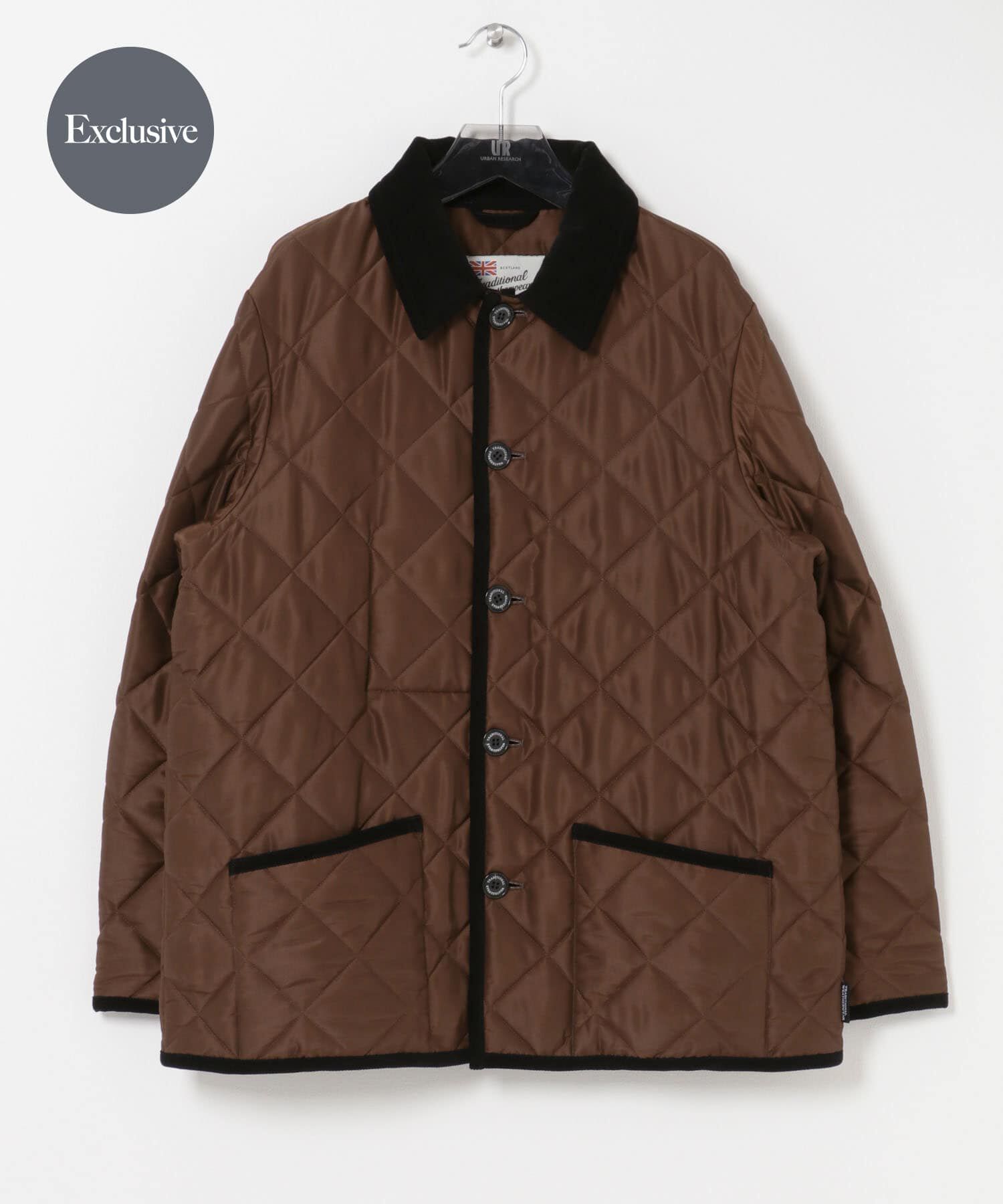 URBAN RESEARCH「『別注』Traditional Weatherwear&times;URBAN RESEARCH　WAVERLY」|ダウン|ブラウン系その他