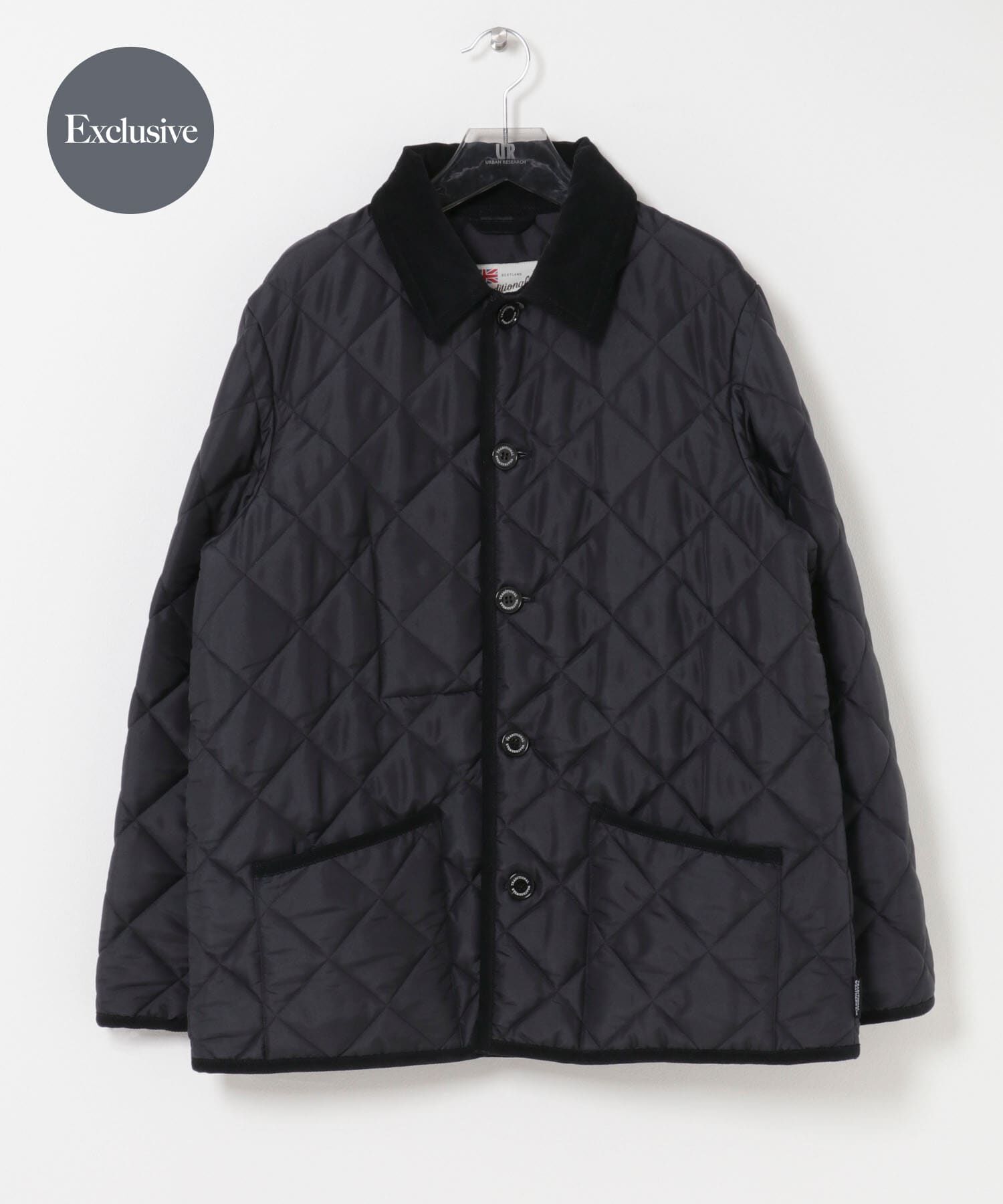 URBAN RESEARCH「『別注』Traditional Weatherwear&times;URBAN RESEARCH　WAVERLY」|ダウン|ネイビー