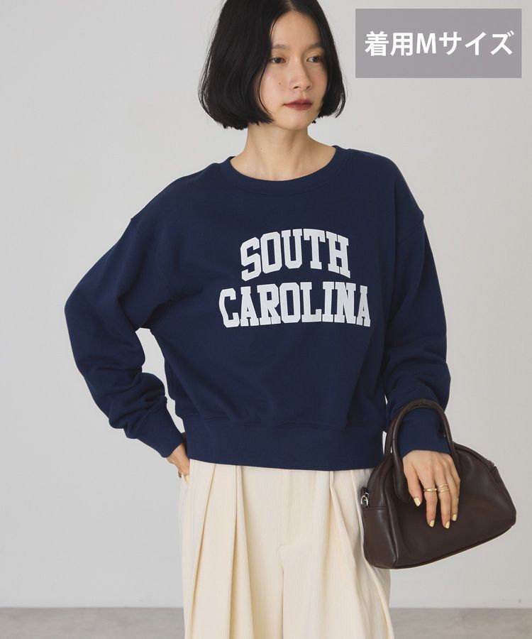 AMERICAN HOLIC「【選べる丈】アソートタイポグラフィスウェット」|スウェット・ジャージ|Navy