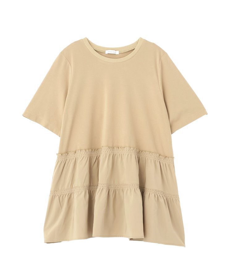 Green Parks「裾ドッキングプルオーバー」|Tシャツ・カットソー|
