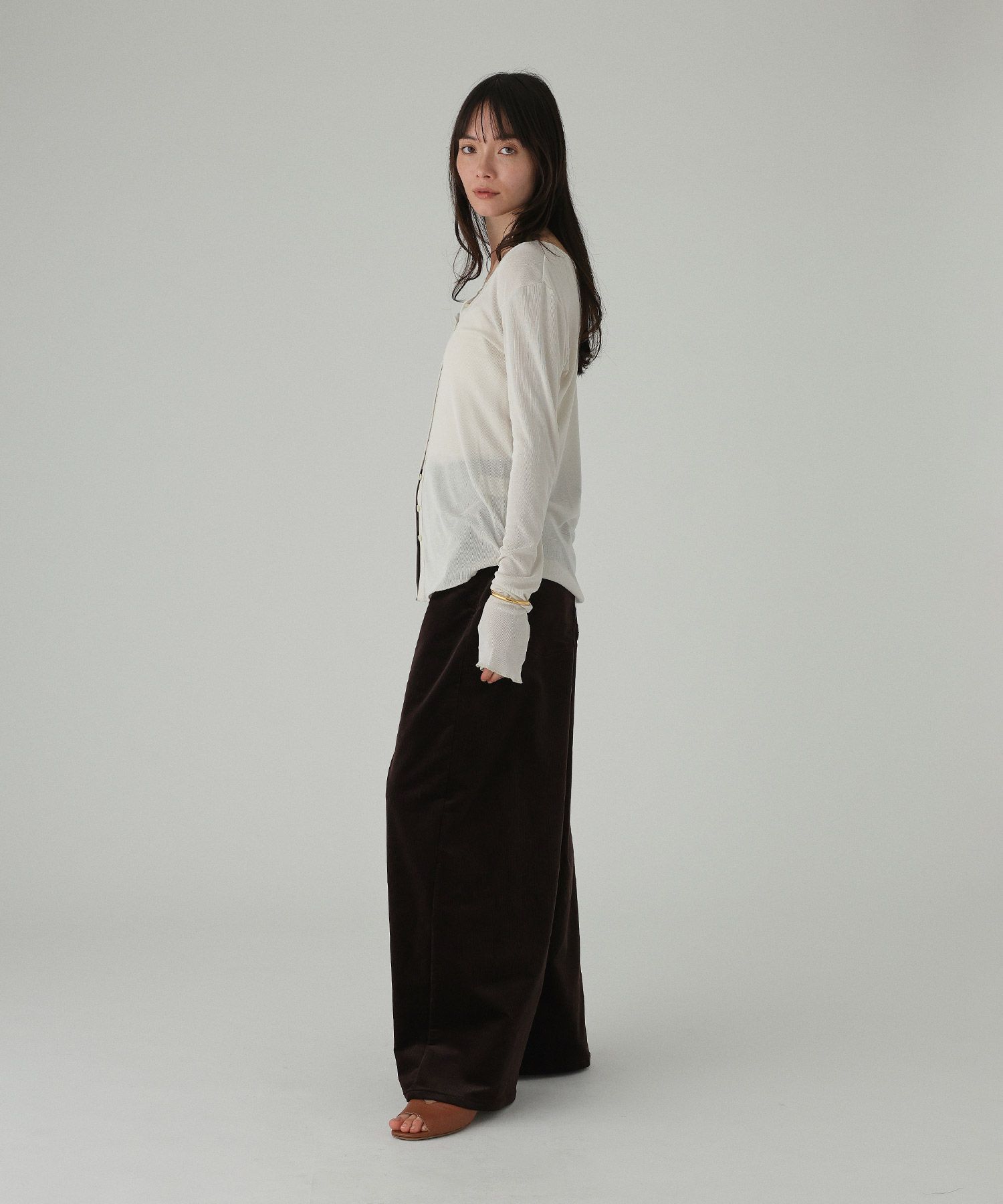 BABYLONE「コーデュロイバレルパンツ」|その他|