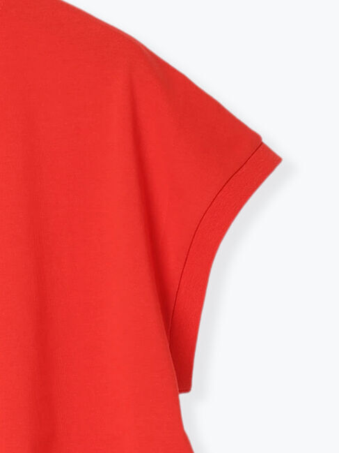 Te chichi「【接触冷感】エンボスロゴフレンチスリーブTシャツ」|Tシャツ・カットソー|