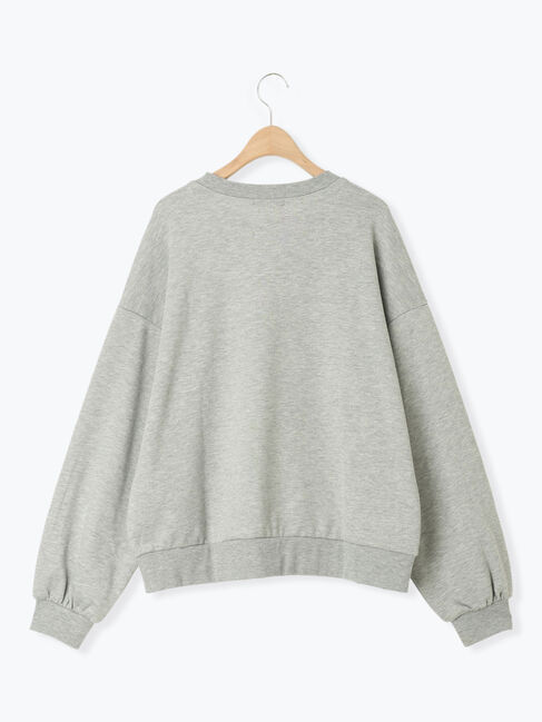 Samansa Mos2「◆レースデザインスウェット」|Tシャツ・カットソー|