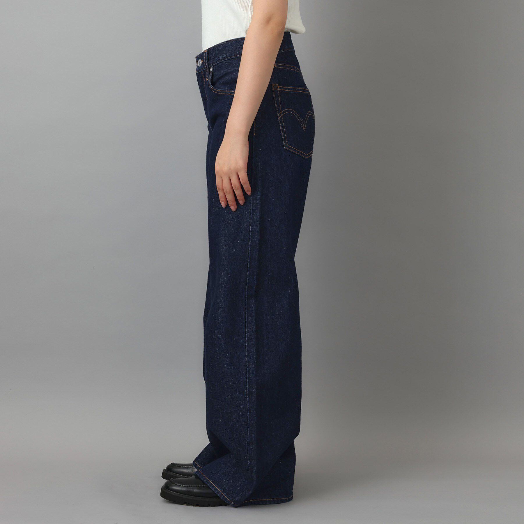 DRESSTERIOR「LEVIS（リーバイス）TEARDROP ワイドデニムパンツ」|デニム|