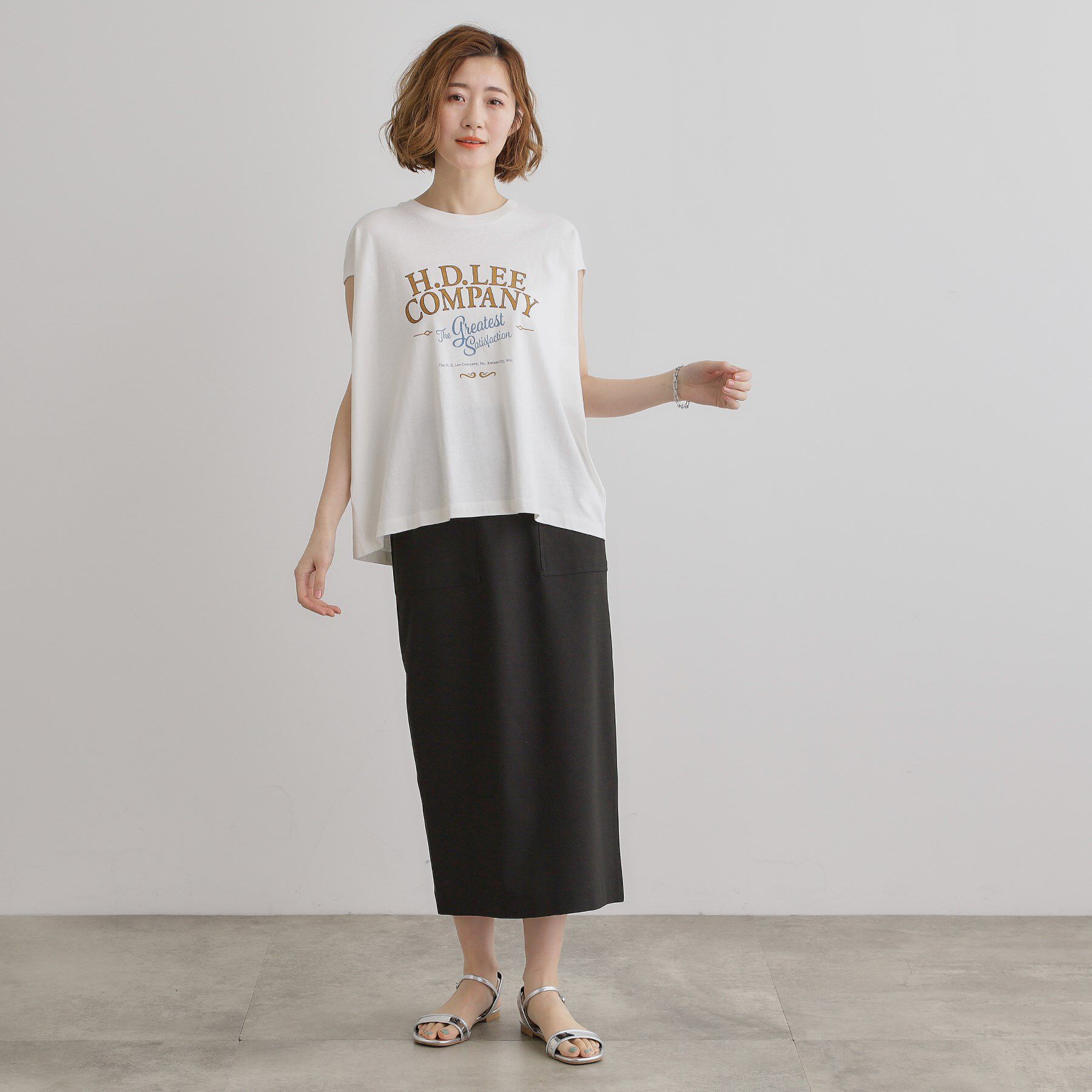 grove「【Lee&times;grove別注】PRINT　SLEEVELESS T-SHIRTS」|Tシャツ・カットソー|