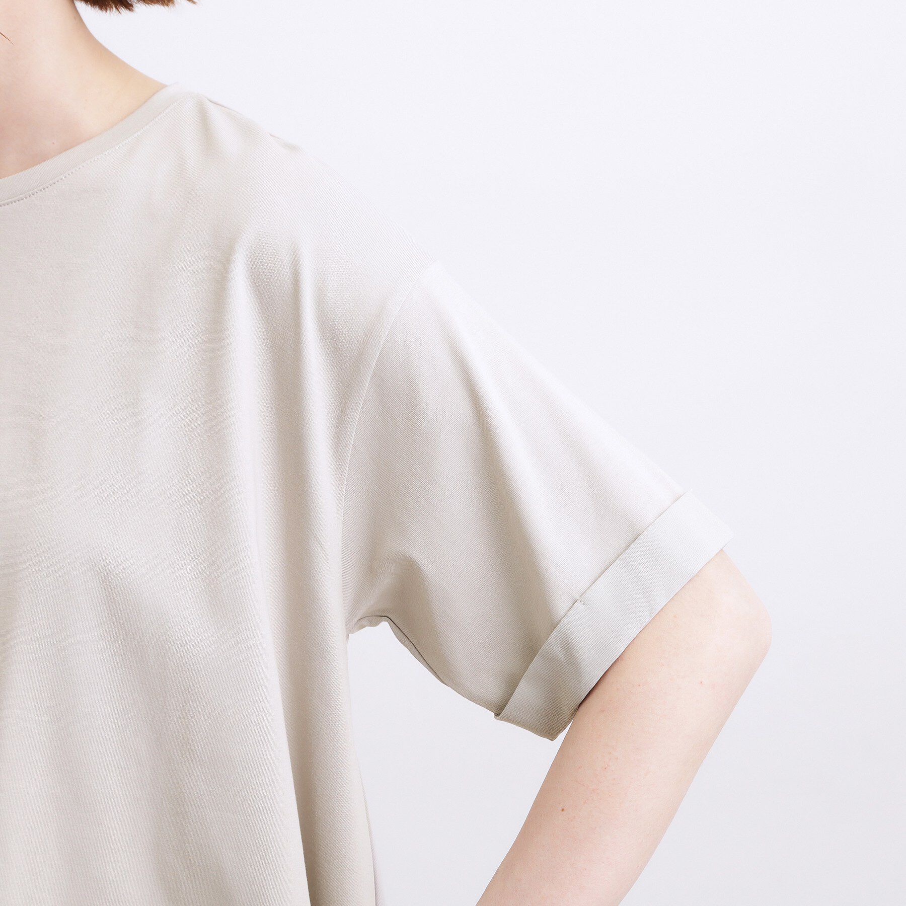 grove「【遮熱／吸水速乾／UVカット】フレアシルエットTシャツ」|Tシャツ・カットソー|