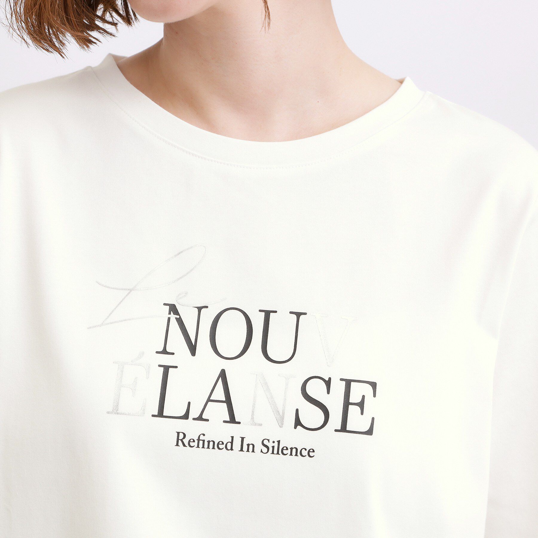 grove「【吸水速乾・UVカット・マシンウォッシャブル】ベーシックMIXロゴプリントT」|Tシャツ・カットソー|