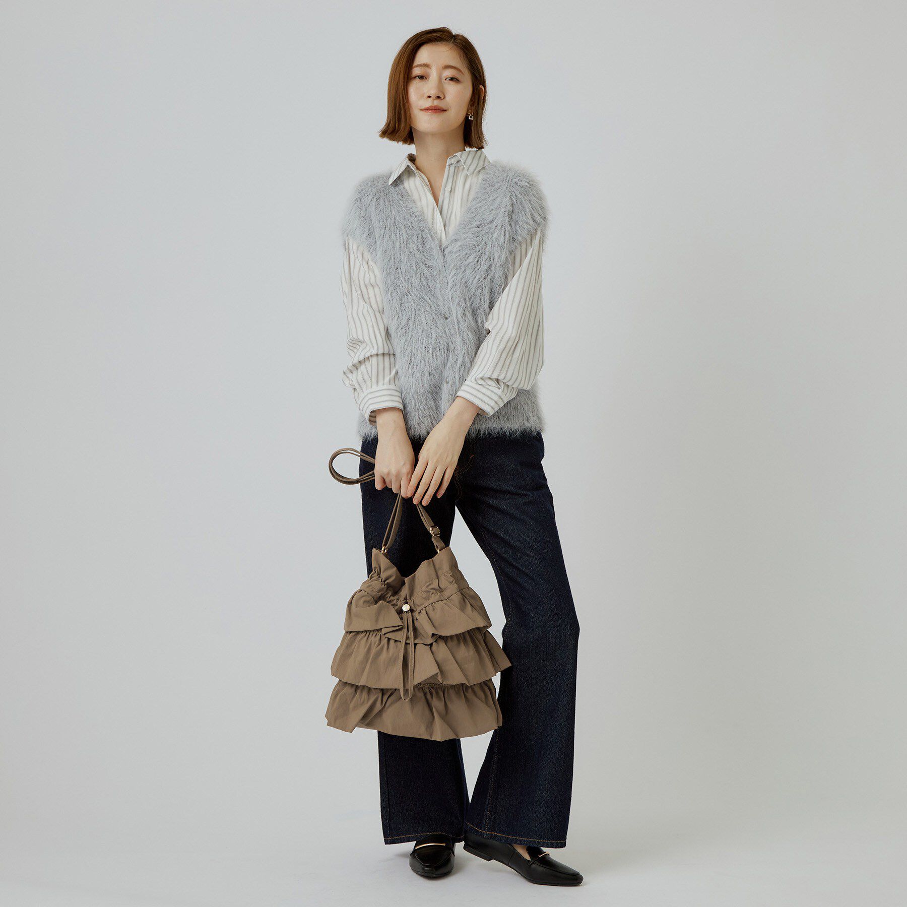 grove「人気BAGにドット柄・レースが新登場！ティアードドロストショルダー」|ショルダー・メッセンジャー|