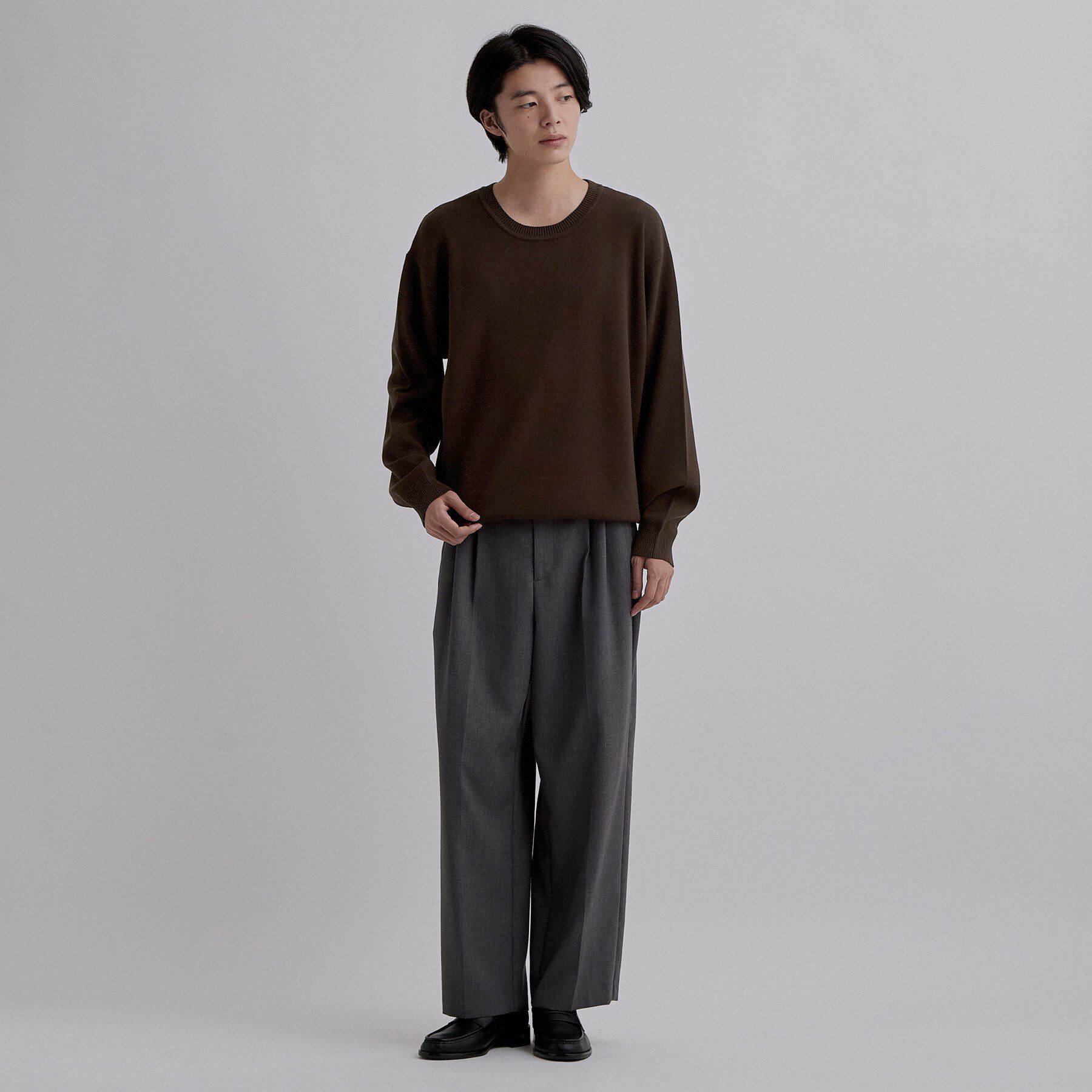 tk.TAKEO KIKUCHI「【静電気防止】CARE FREE KNITプルオーバー」|ニット・セーター|