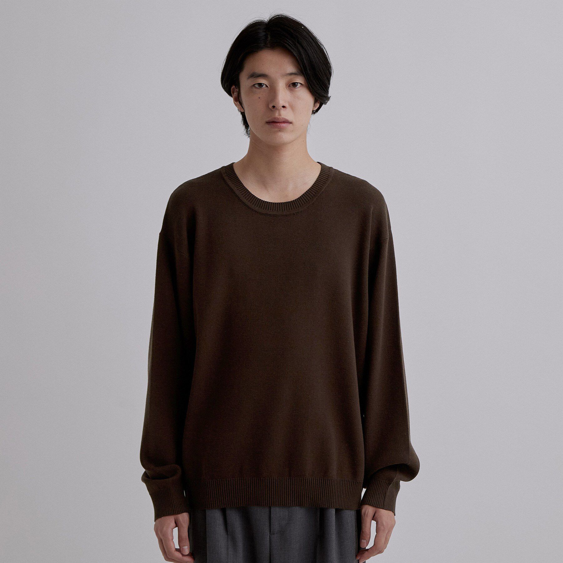 tk.TAKEO KIKUCHI「【静電気防止】CARE FREE KNITプルオーバー」|ニット・セーター|