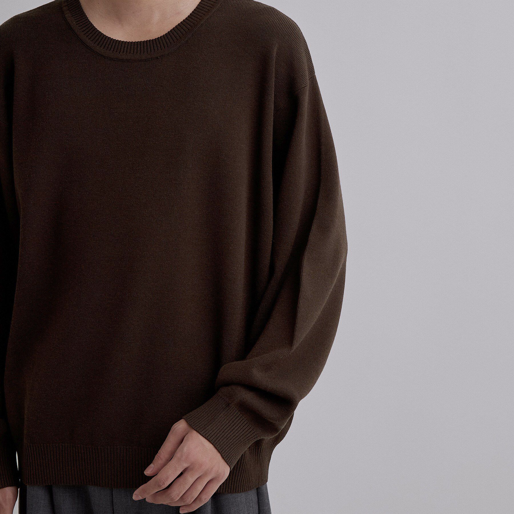 tk.TAKEO KIKUCHI「【静電気防止】CARE FREE KNITプルオーバー」|ニット・セーター|