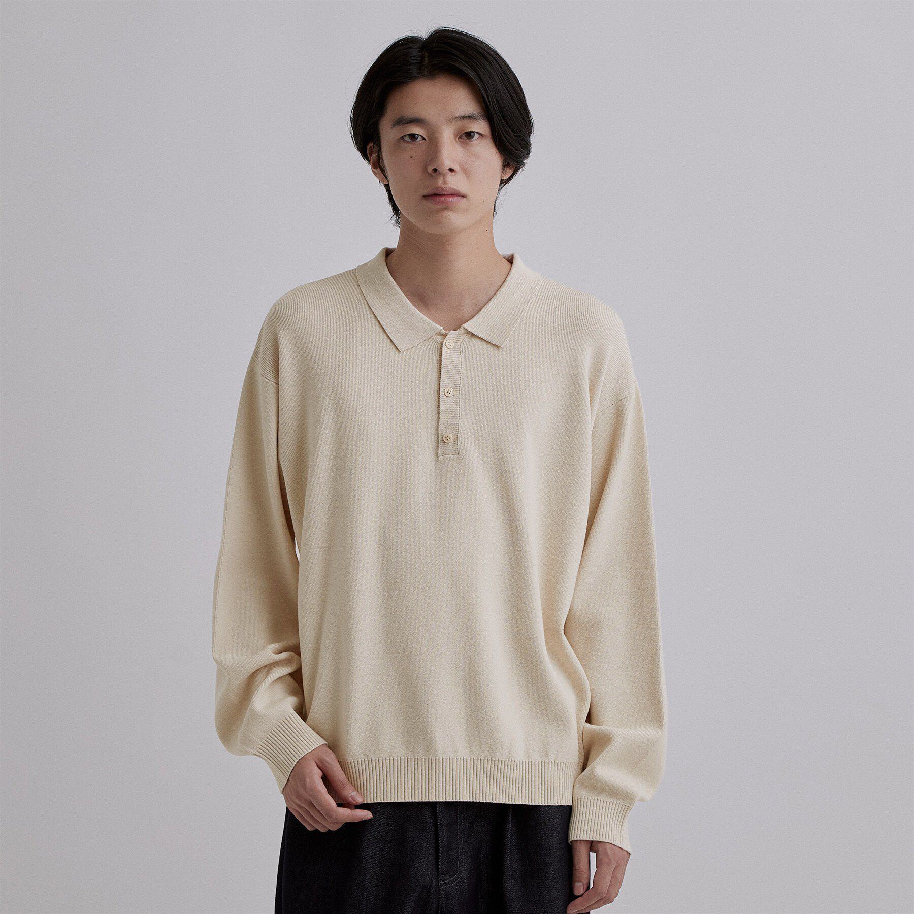 tk.TAKEO KIKUCHI「【静電気防止】CARE FREE KNITポロシャツ」|ニット・セーター|