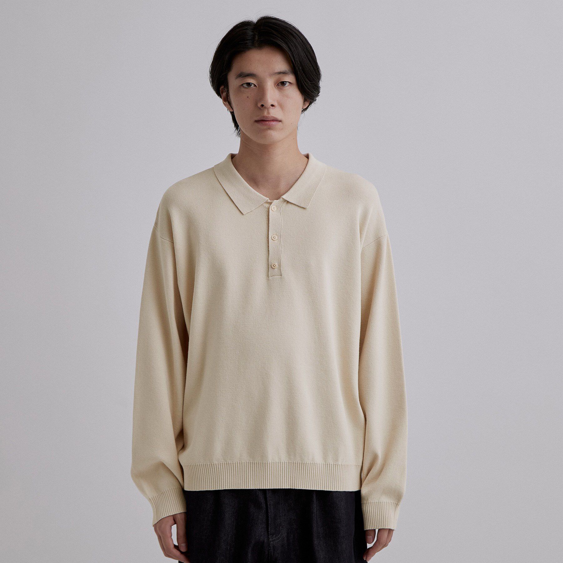 tk.TAKEO KIKUCHI「【静電気防止】CARE FREE KNITポロシャツ」|ニット・セーター|