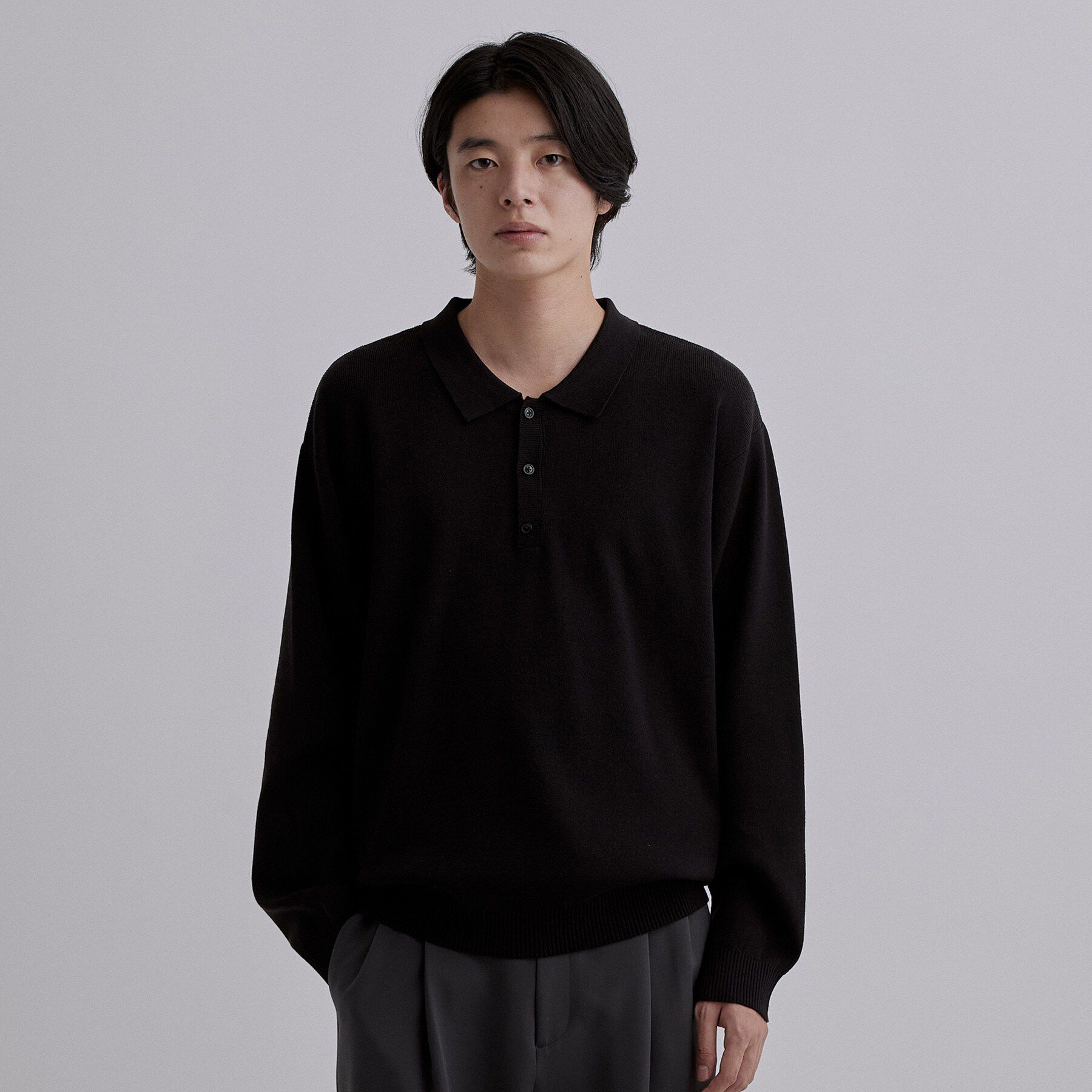 tk.TAKEO KIKUCHI「【静電気防止】CARE FREE KNITポロシャツ」|ニット・セーター|