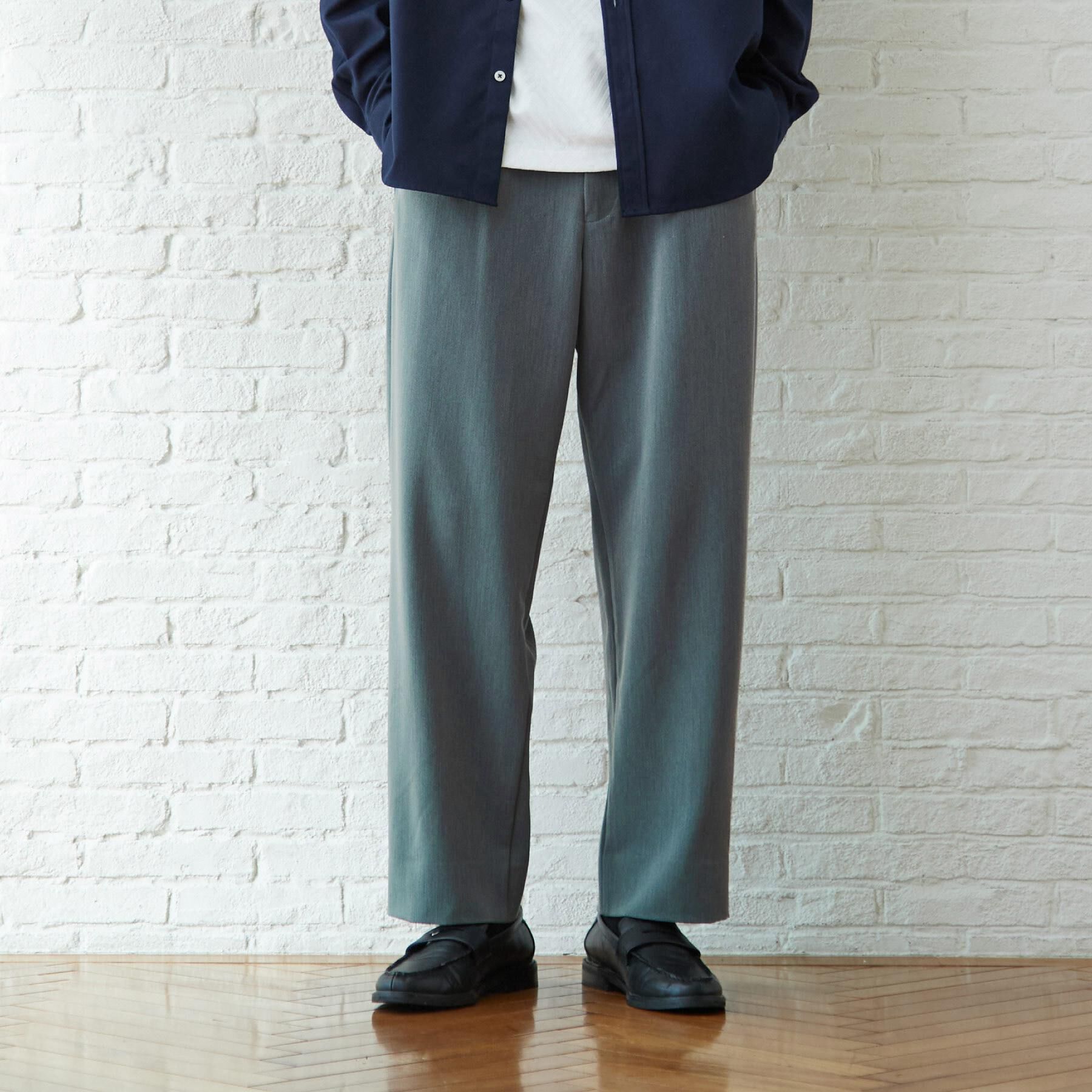 THE SHOP TK「【防シワ／2WAYストレッチ】 リラックス セミワイド イージーパンツ」|その他|