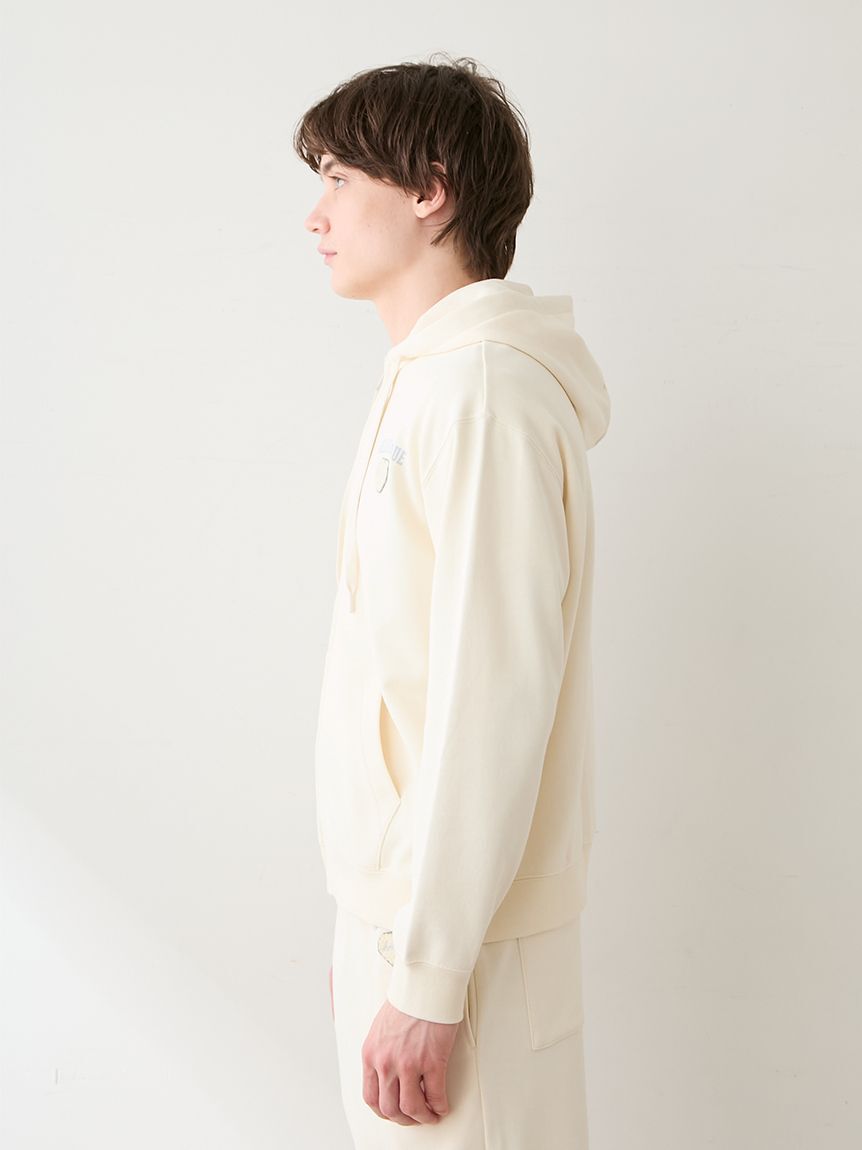 GELATO PIQUE HOMME「【HOMME】【抗菌防臭】ハートロゴ裏毛パーカ」|パーカー|