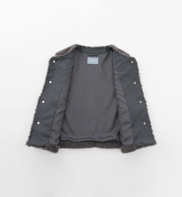 MACKINTOSH PHILOSOPHY「GREY LABEL ショートボアベスト」|ブルゾン・スタジャン|