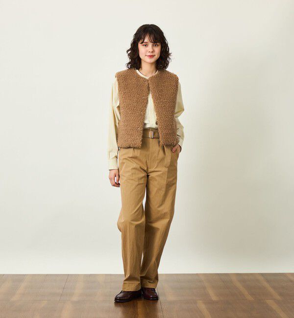 MACKINTOSH PHILOSOPHY「GREY LABEL ショートボアベスト」|ブルゾン・スタジャン|